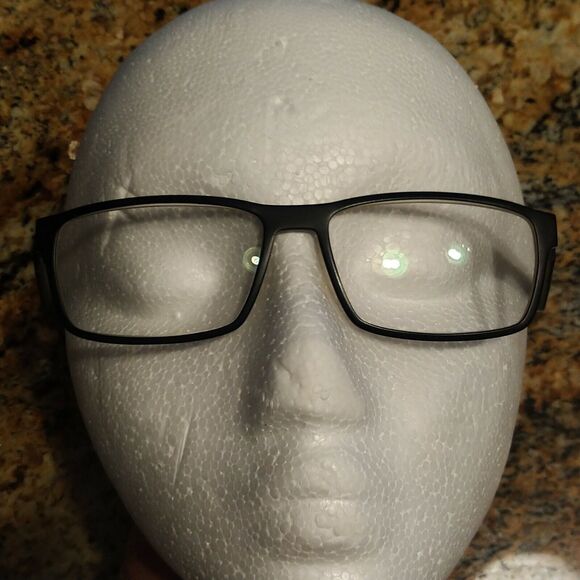 Morel Eyeglasses FRAMES ONLY mod. Lightec 7682L Black Silver Rectangular France - Picture 2 of 11